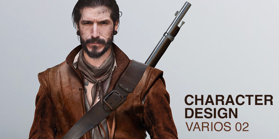 Character Design. Varios 02 - Javier Alcalde illustration