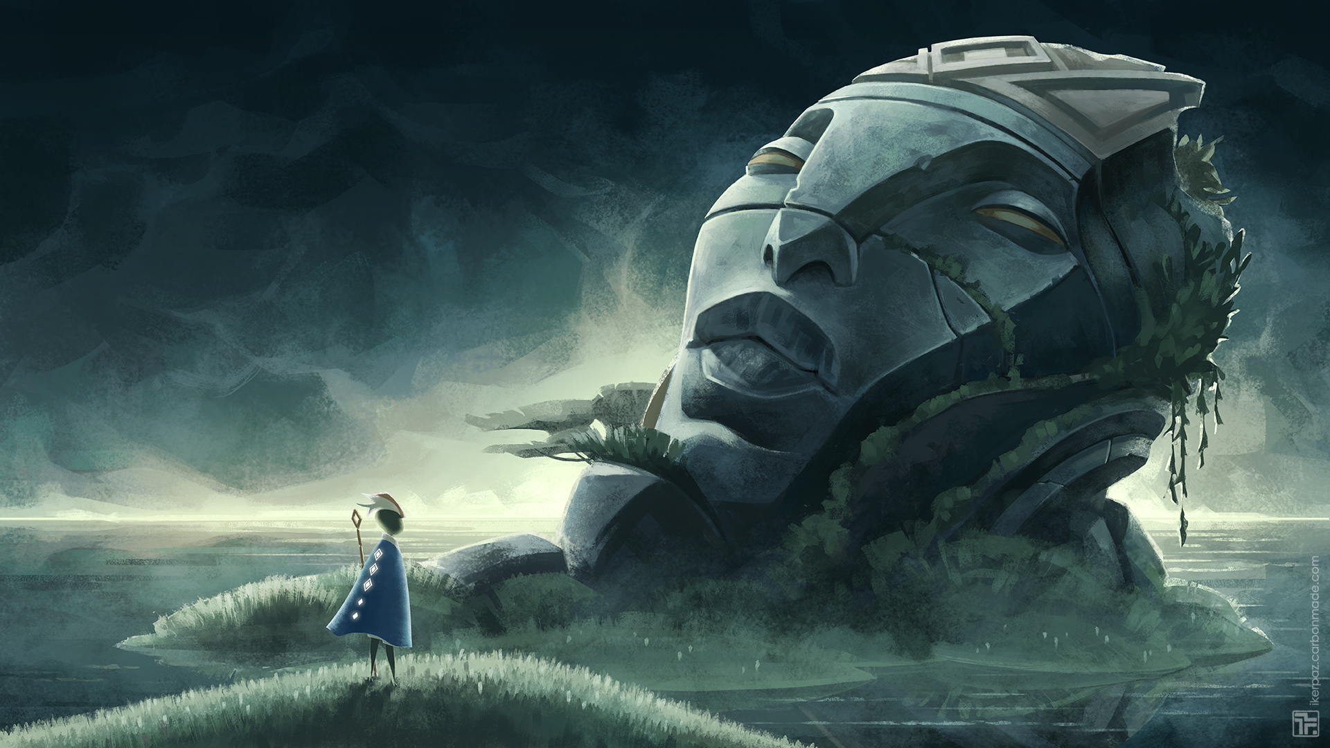Sky: Children of the light background design - Iker Paz Concept Artist