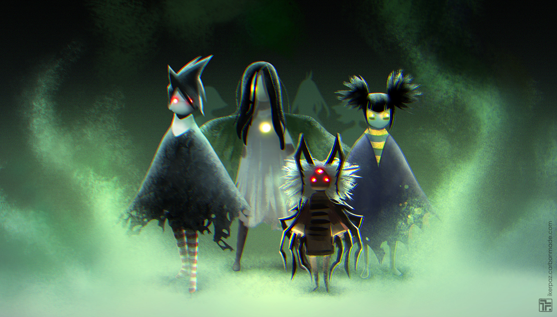 Sky: Children of the light character design - Iker Paz Concept Artist