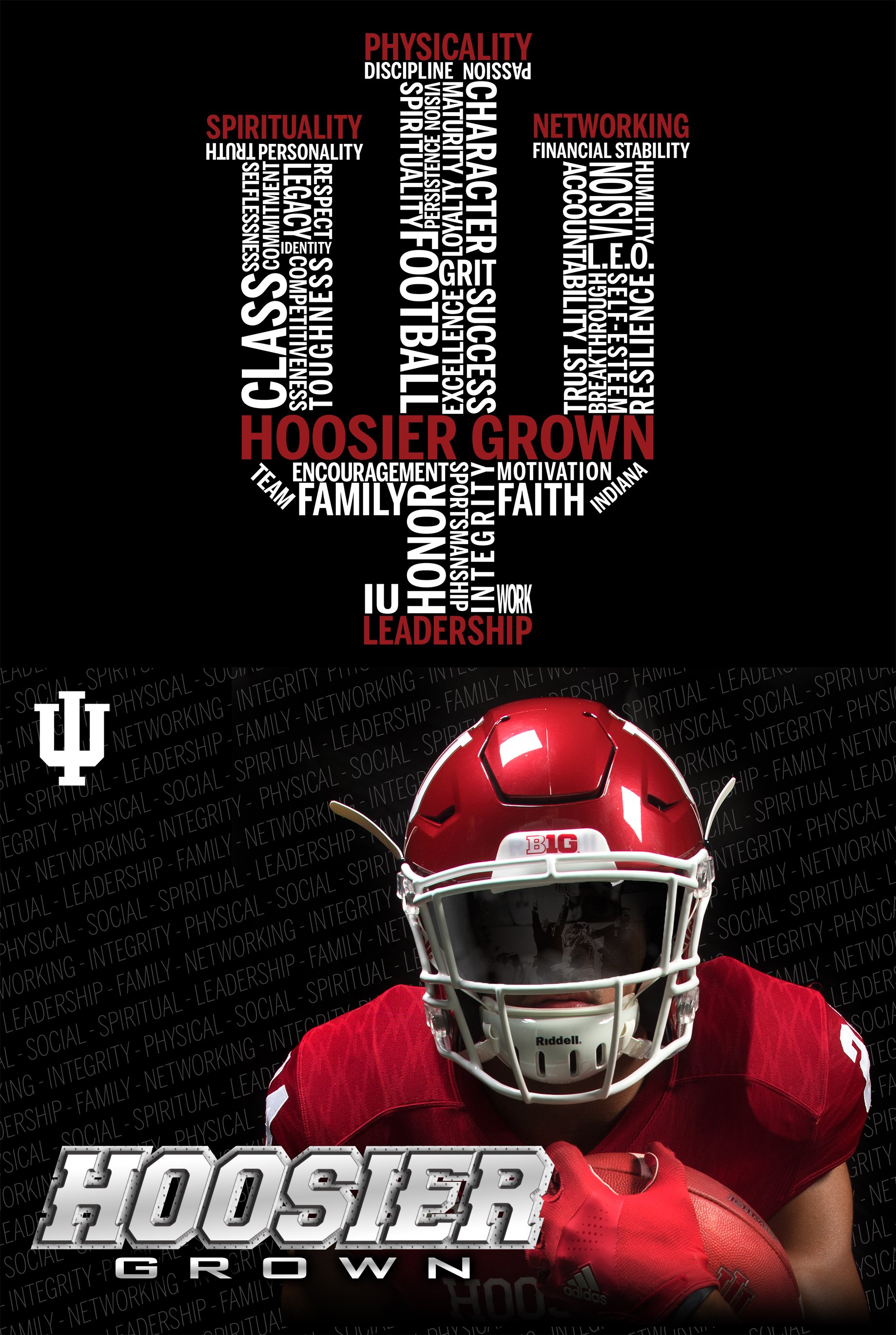 IU Football Graphics & Photography