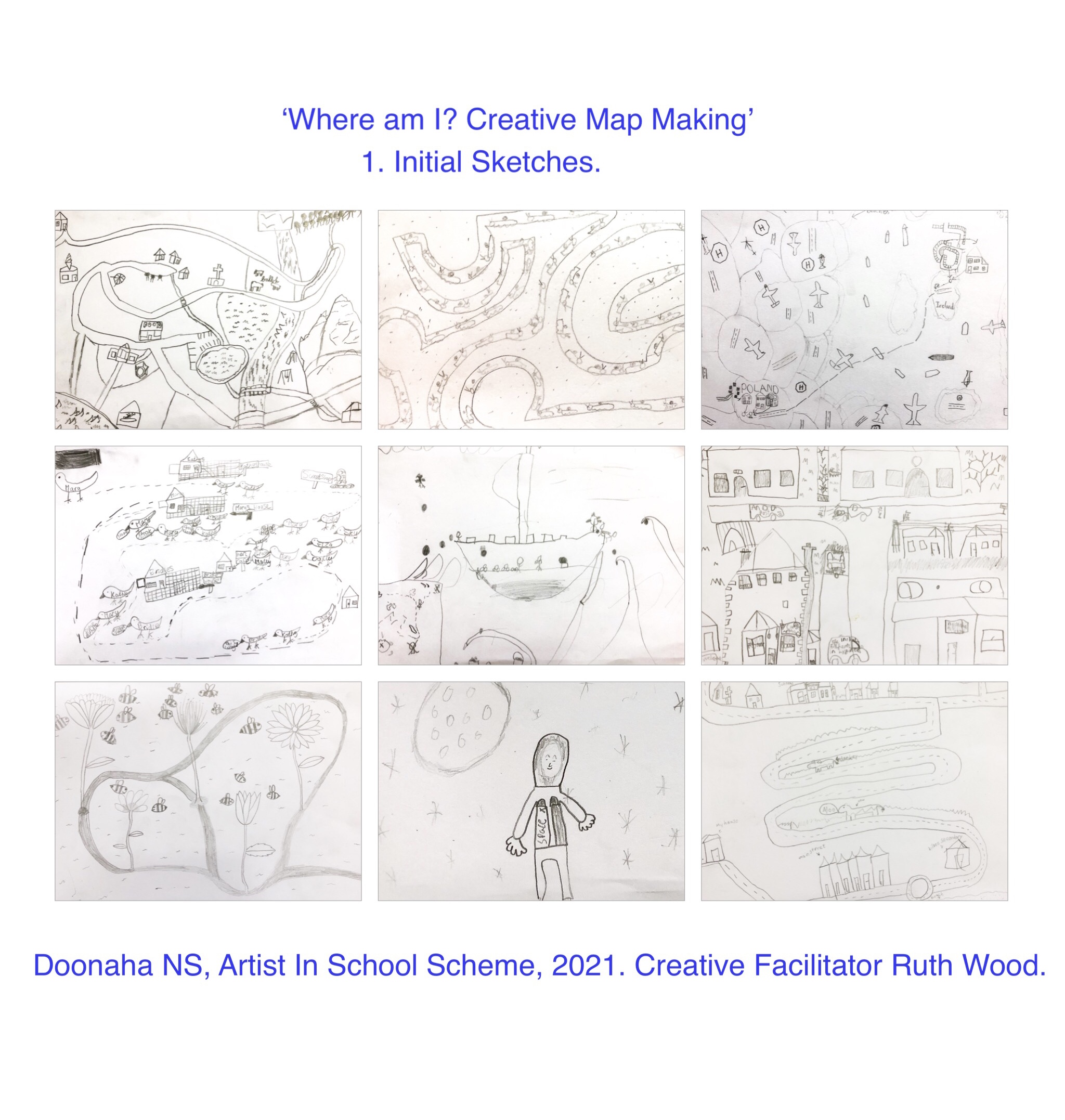 Where am I? Creative Map Making Project. - Ruth Wood