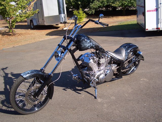 yamaha road star chopper