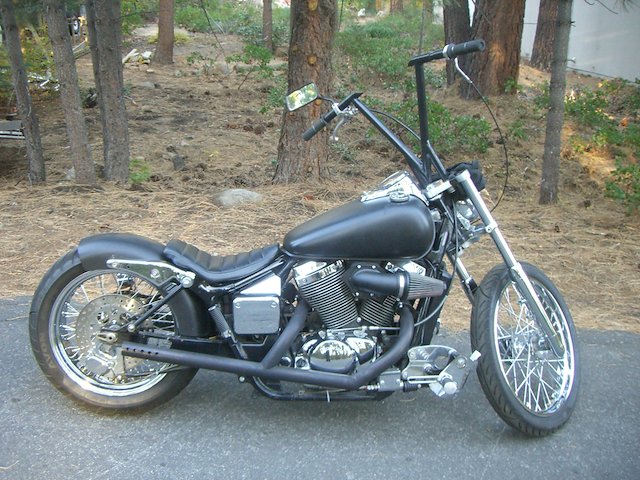 custom honda shadow bobber