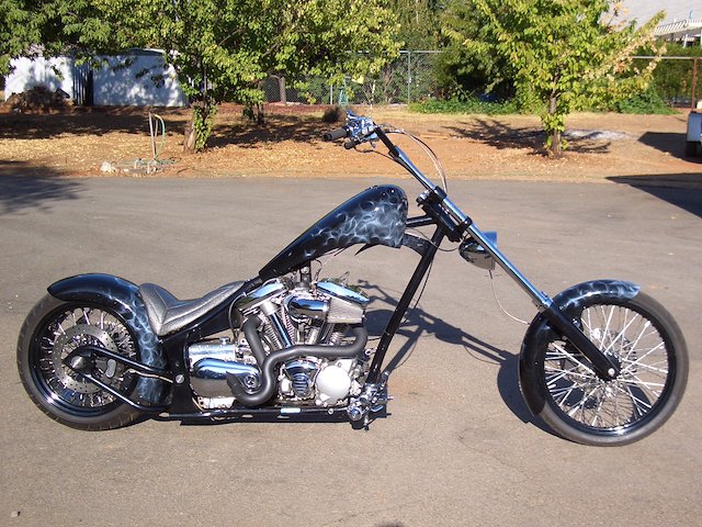 Yamaha road star clearance chopper