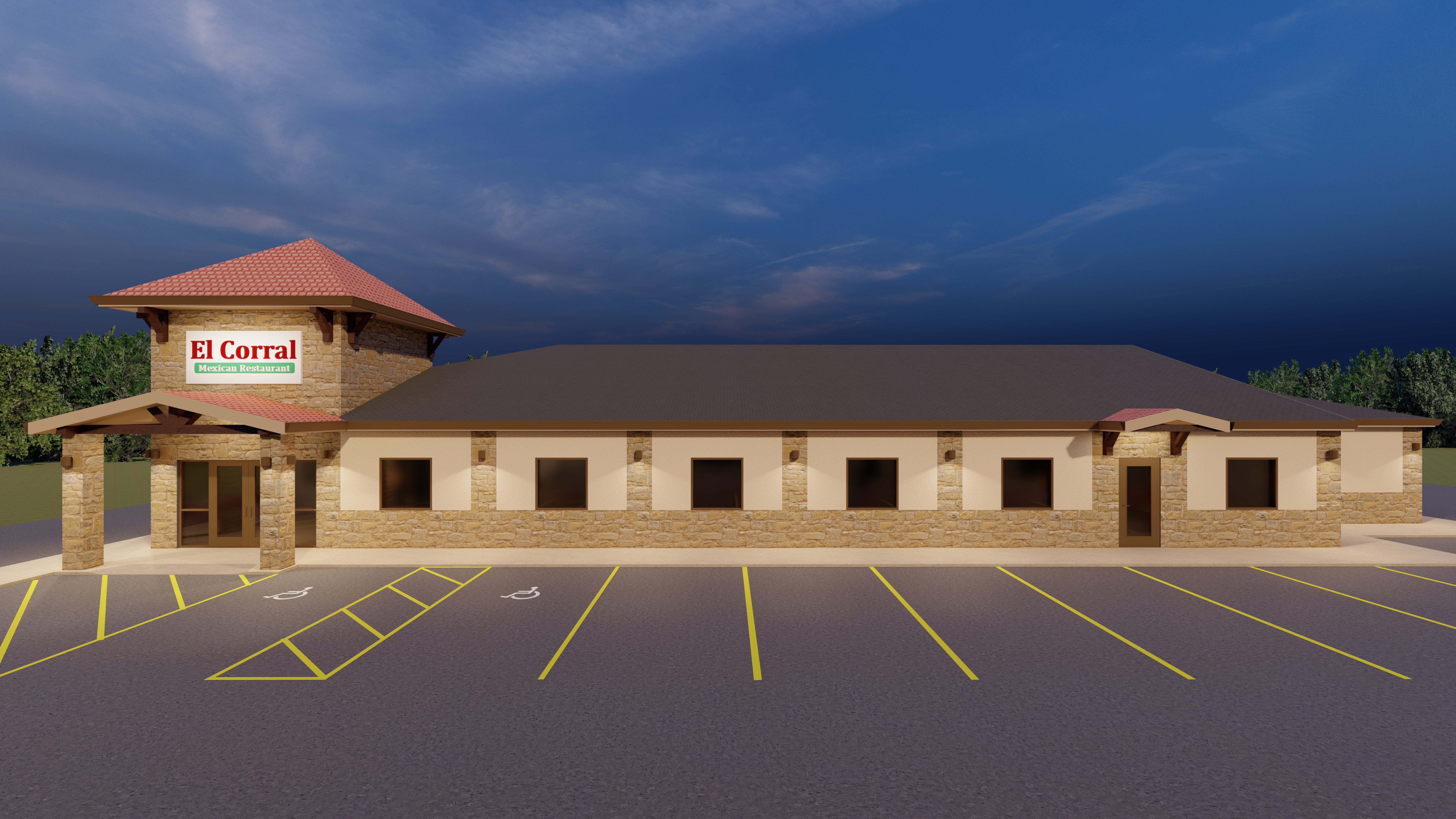 El Corral Mexican Restaurant Anderson Architects, PLLC