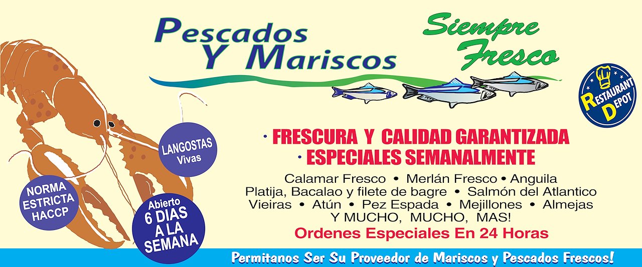 Restaurant depot seafood