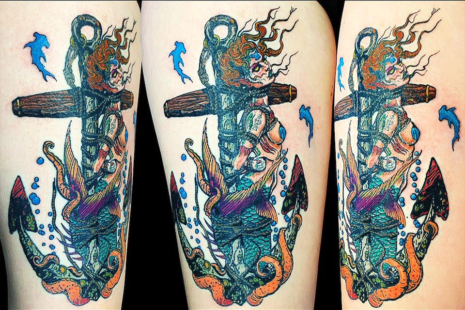 Illustrative Tattoos Iconic Art & Ink
