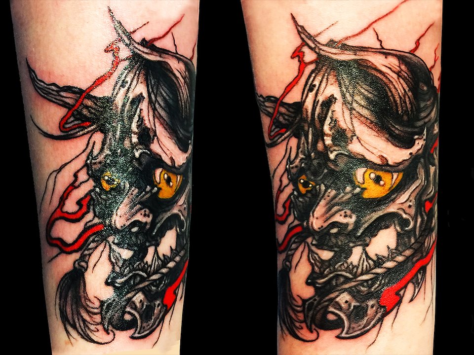 Black  Grey Koifish  Ian Hilz  Japanese Tattoo