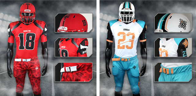 Custom deals football uniforms