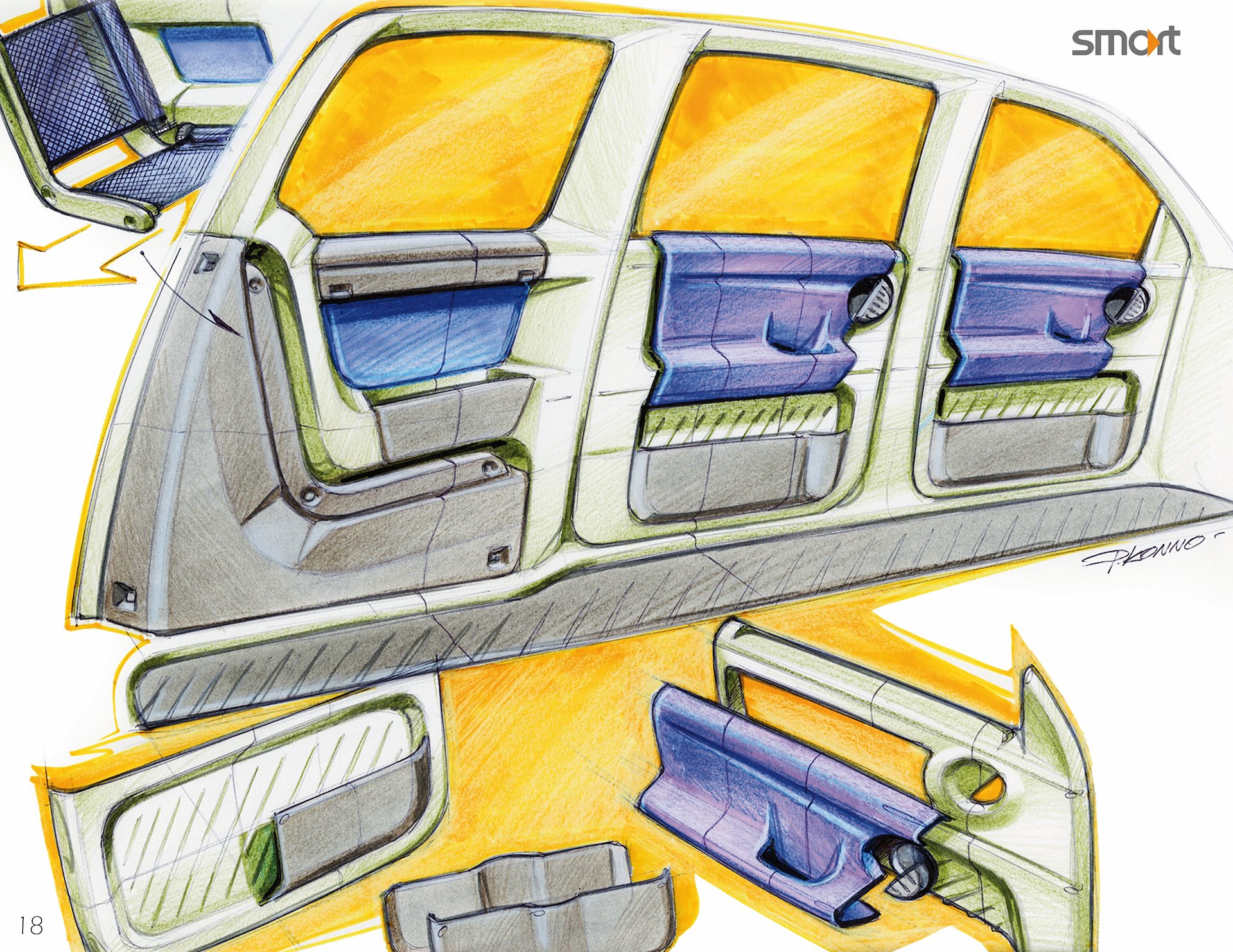 SMART MPV – Vehicle Interior Design