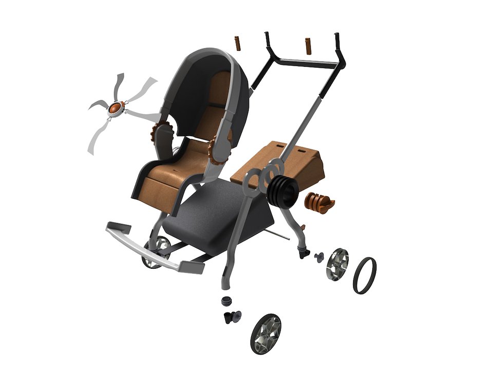 Volvo 2025 baby stroller