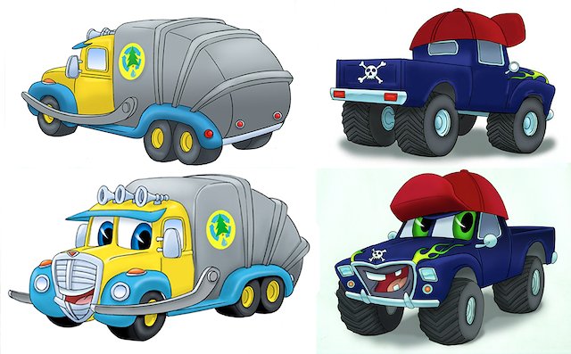 Finley the fire engine toys shop