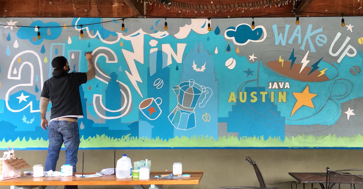 AUSTIN JAVA MURAL - Fabian Rey