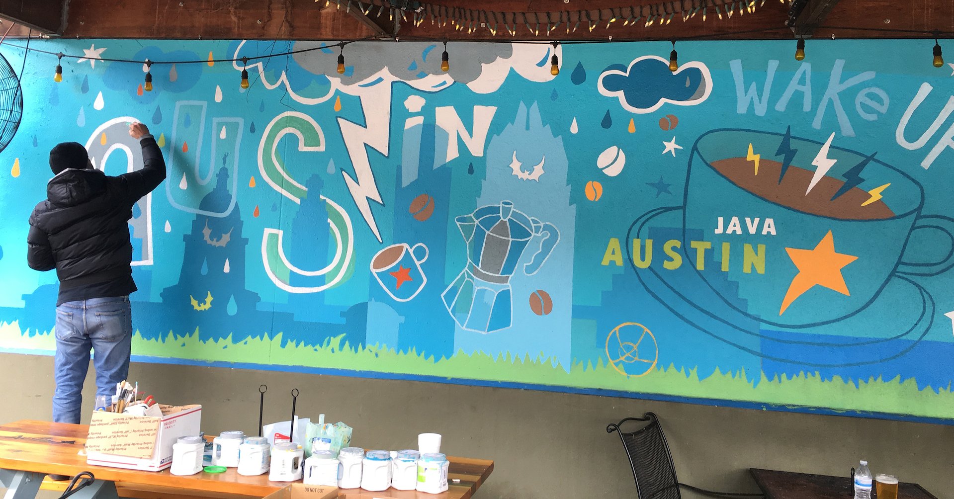 AUSTIN JAVA MURAL - Fabian Rey