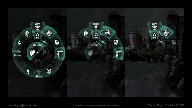 Splinter Cell: Blacklist, Interface In Game