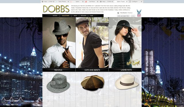 Dobbs hats website online