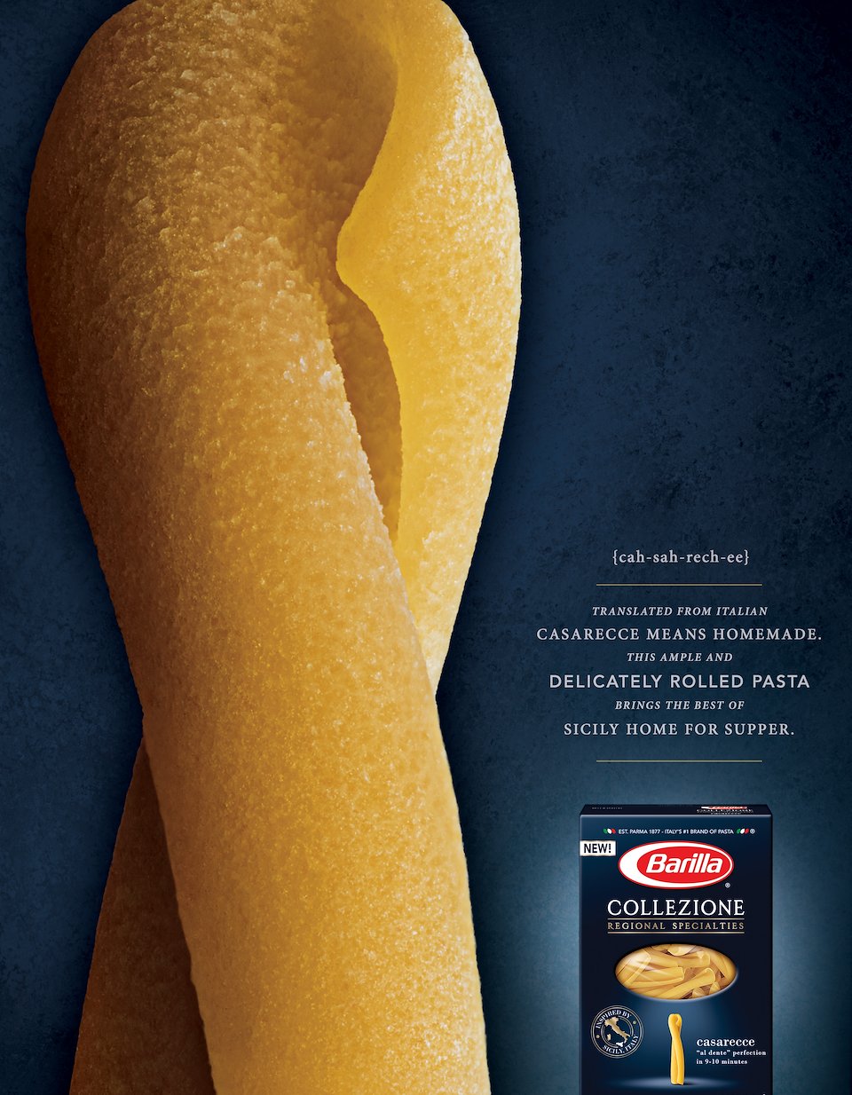 Collezione, Regional Italian Specialty Pasta, Barilla