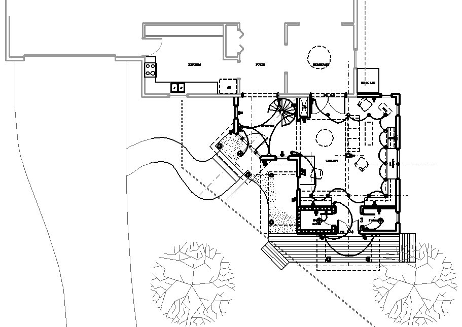 Goodin Library Addition - Anderson Architects, PLLC Residential Projects