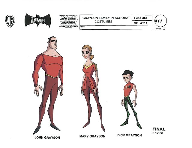 Young Justice Character Sheet