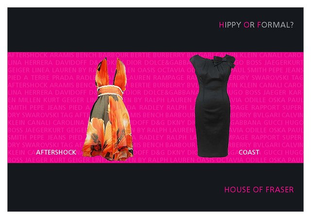House of Fraser print x 6 gary smith senior art creative director