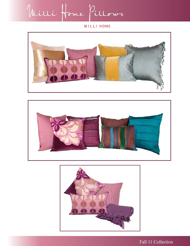 Milli home decorative clearance pillows