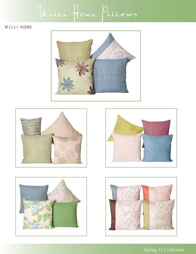 Milli home decorative 2024 pillows