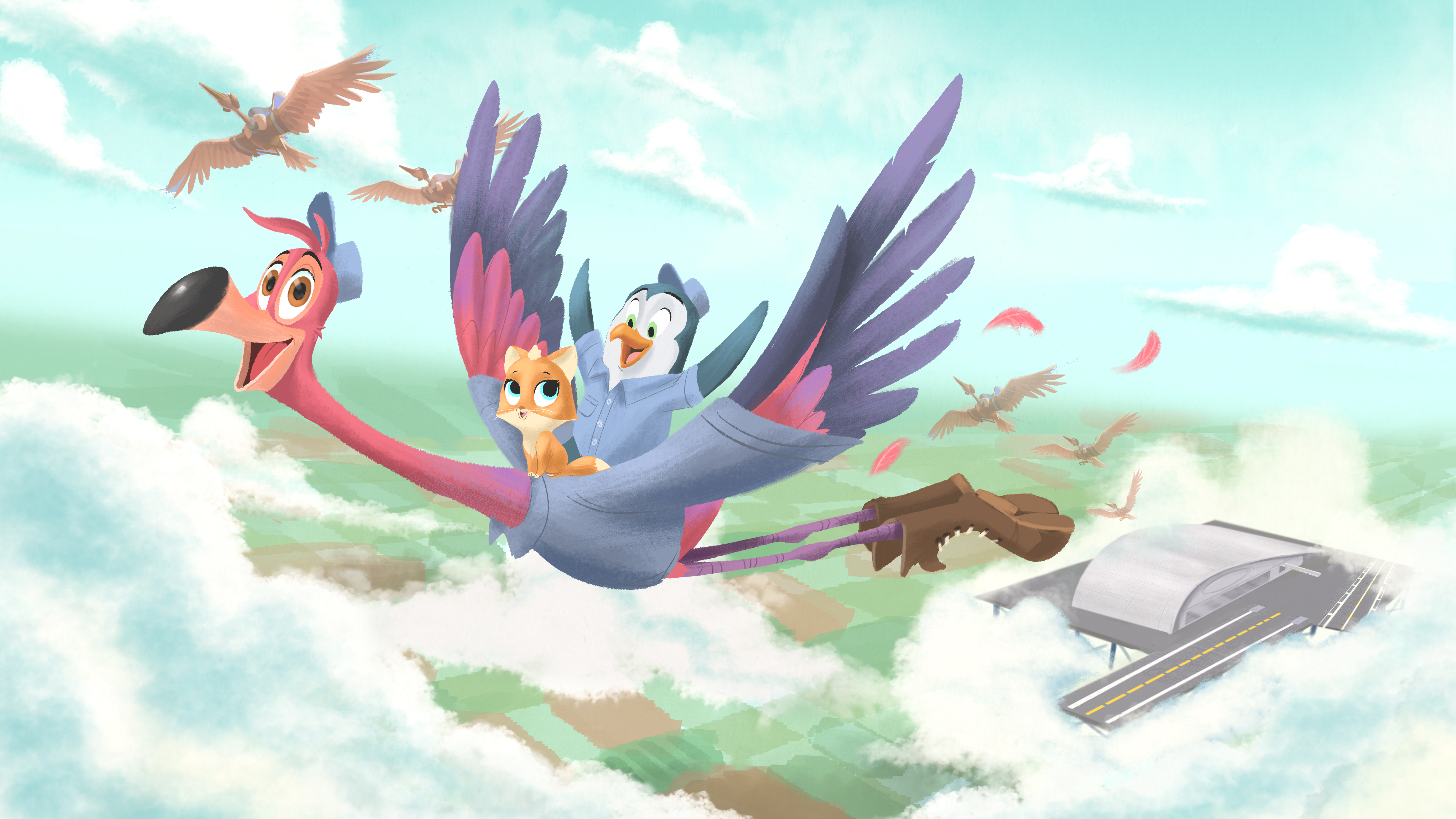 Disney's T.O.T.S. Lead Character Design John Jagusak Character Design