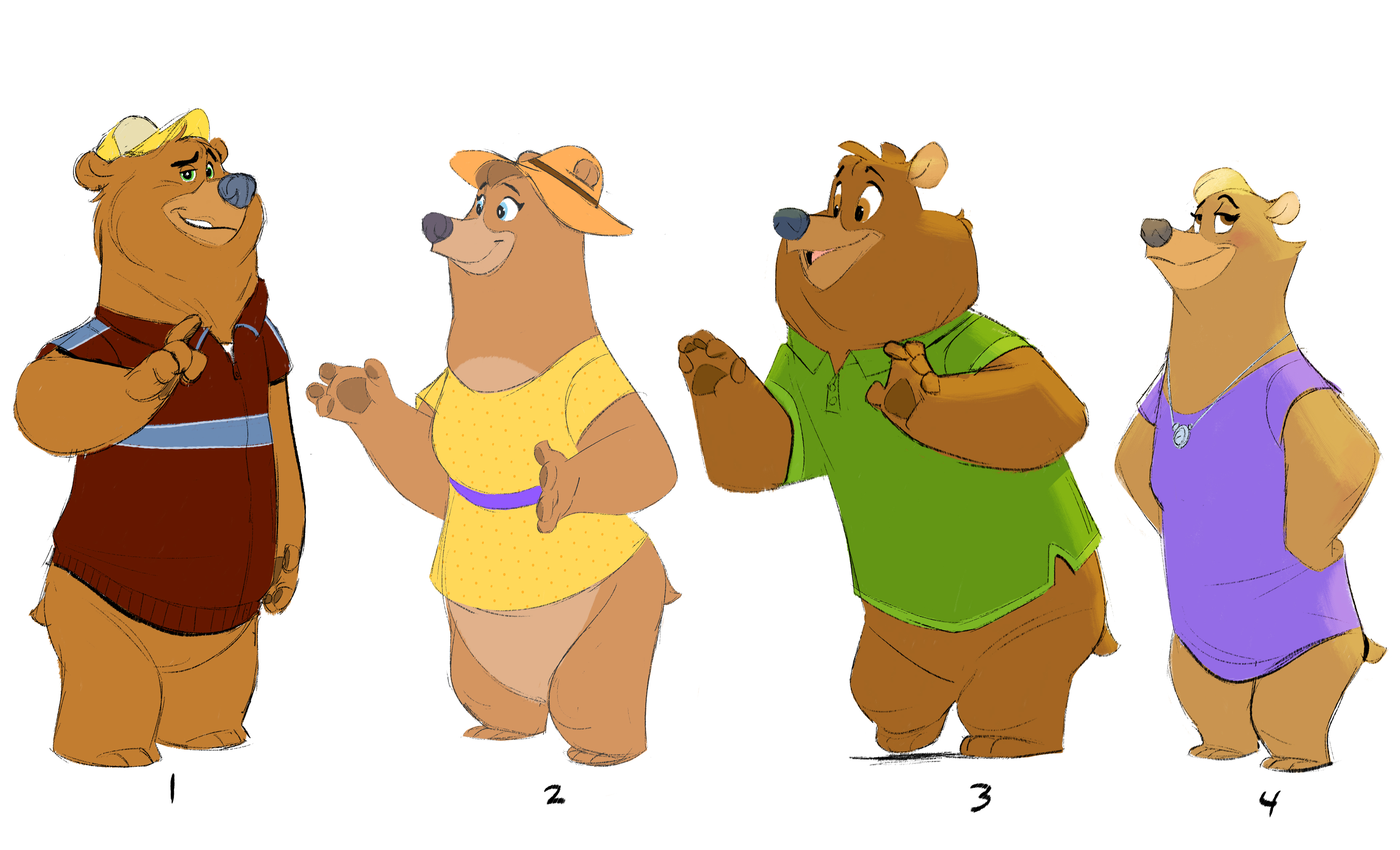 Disney's T.O.T.S. Lead Character Design John Jagusak Character Design