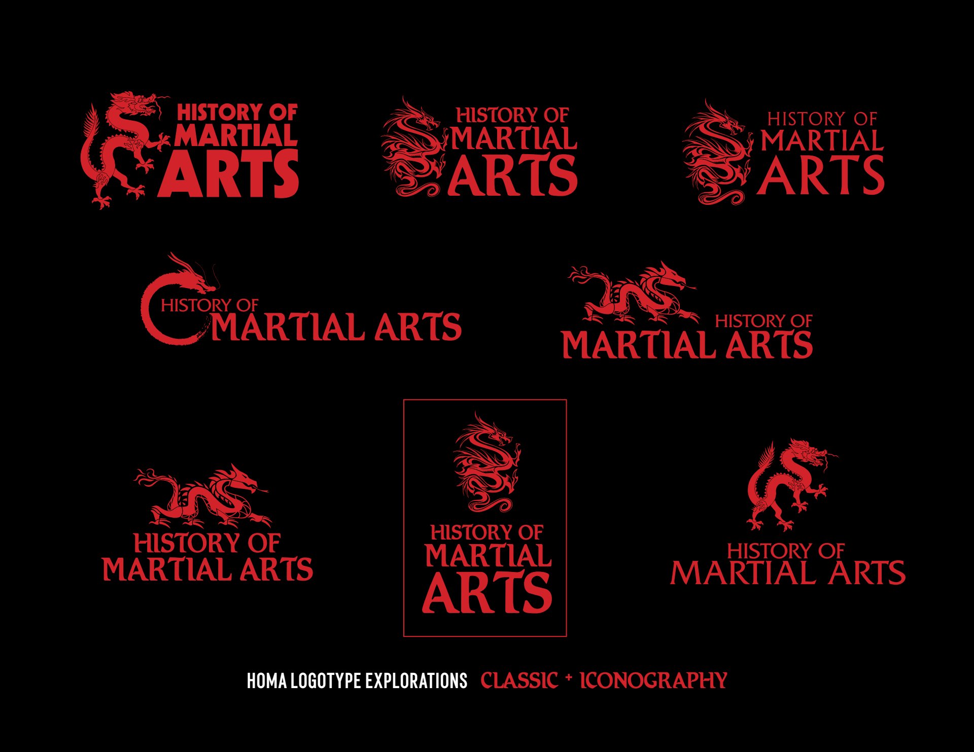 History of Martial Arts Logos GARY A. ZAMBRANO ONLINE PORTFOLIO