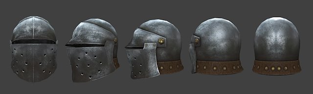 chivalry medieval warfare helmets