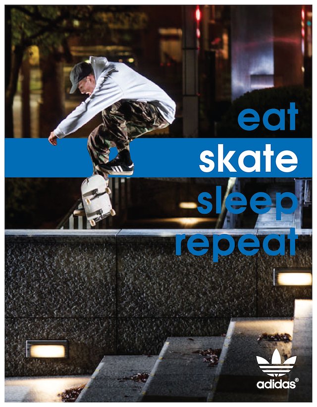 Adidas skateboarding poster hot sale