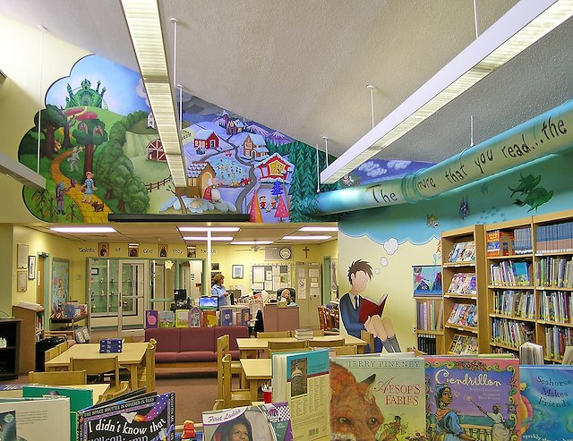 Library Deped Design Primary School Library Design