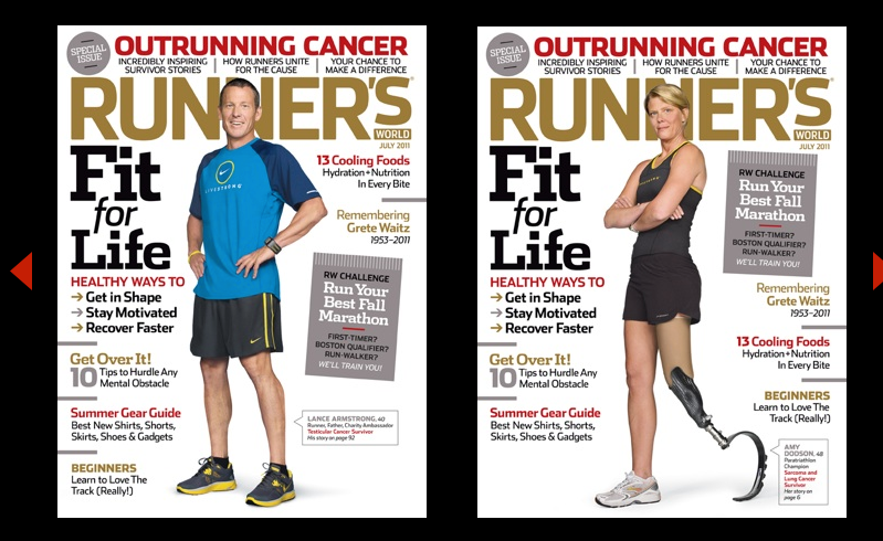 Winterport native appears on cover of Runner's World magazine