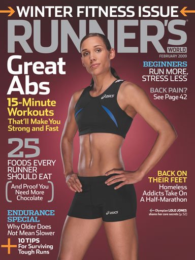 Winterport native appears on cover of Runner's World magazine