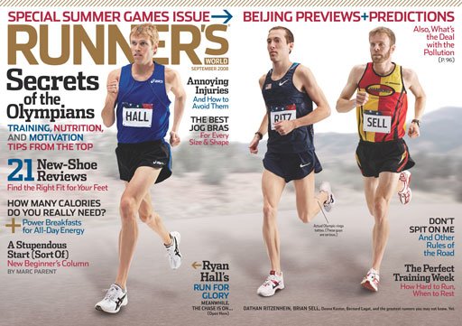 Winterport native appears on cover of Runner's World magazine