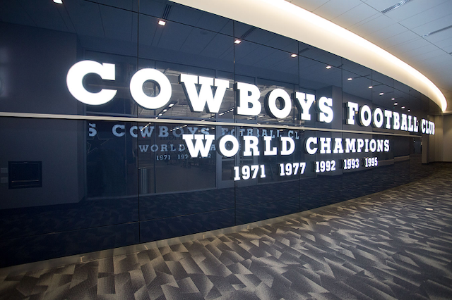 Dallas Cowboys Locker Room Sign