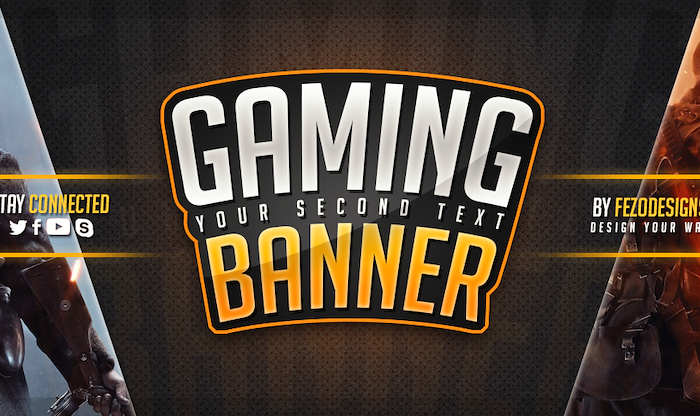 Pro Gaming  Banner Template, FezoDesigns