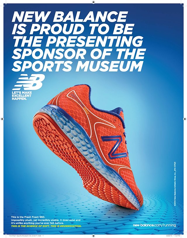 Magazine Ad Using Balance New Balance Magazine Ad