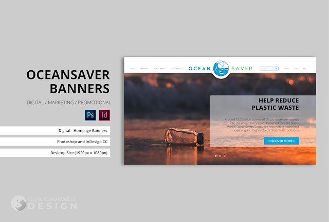 Oceansaver Homepage Banner Creatives
