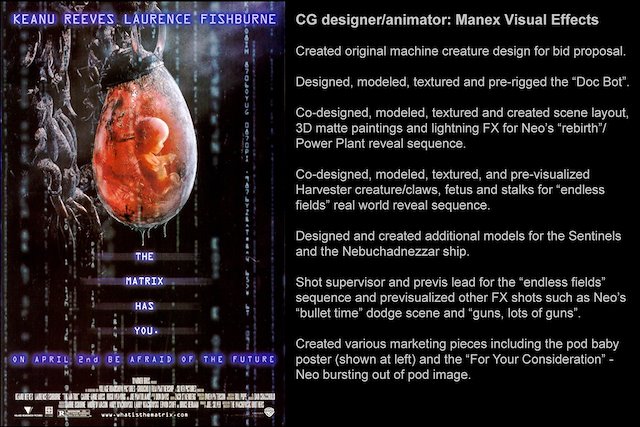 The Matrix Pod Scene