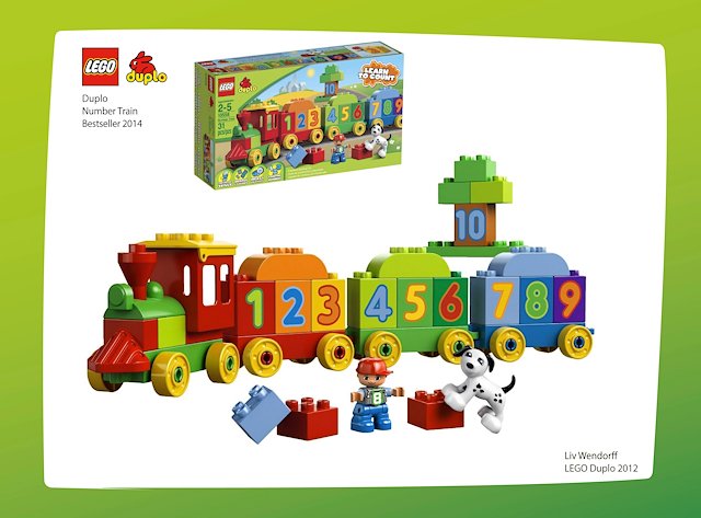 Duplo number clearance train instructions