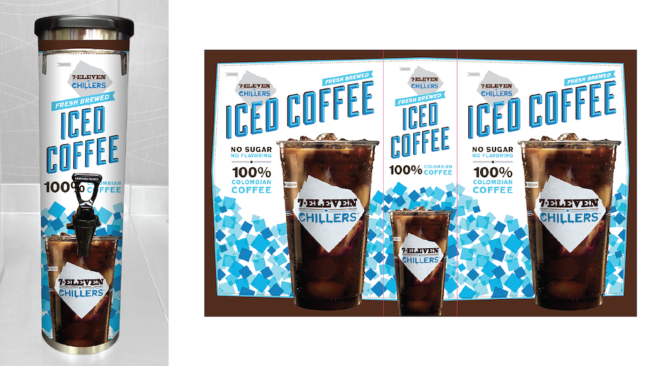 7-ELEVEN // CHILLERS ICED COFFEE - Yen Nguyen // Creative Director