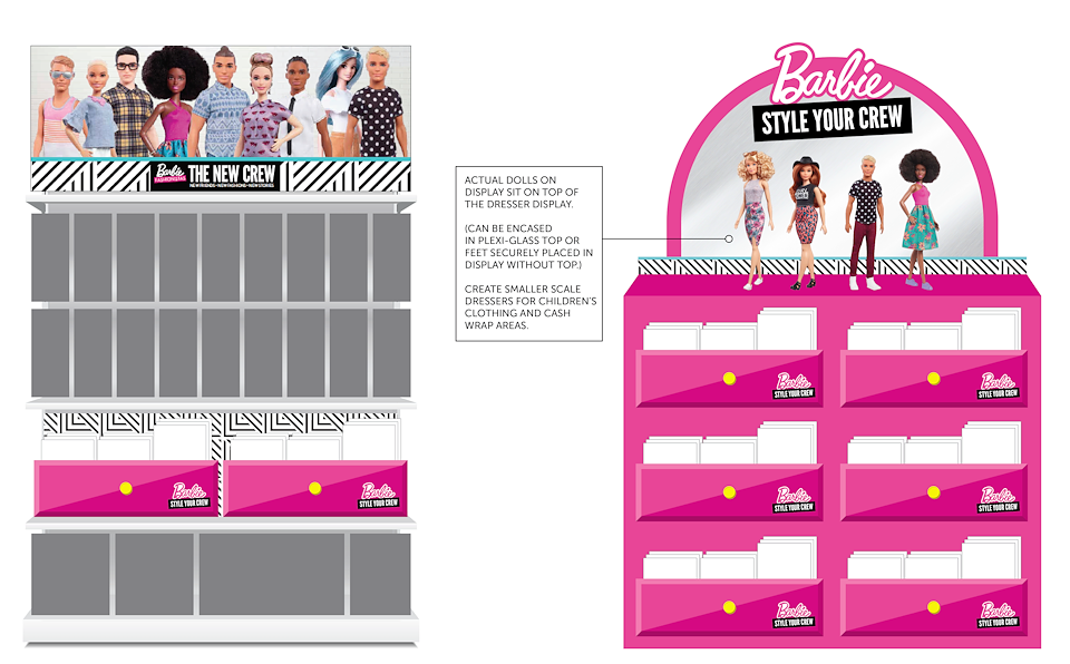 Barbie fashionistas style online your crew