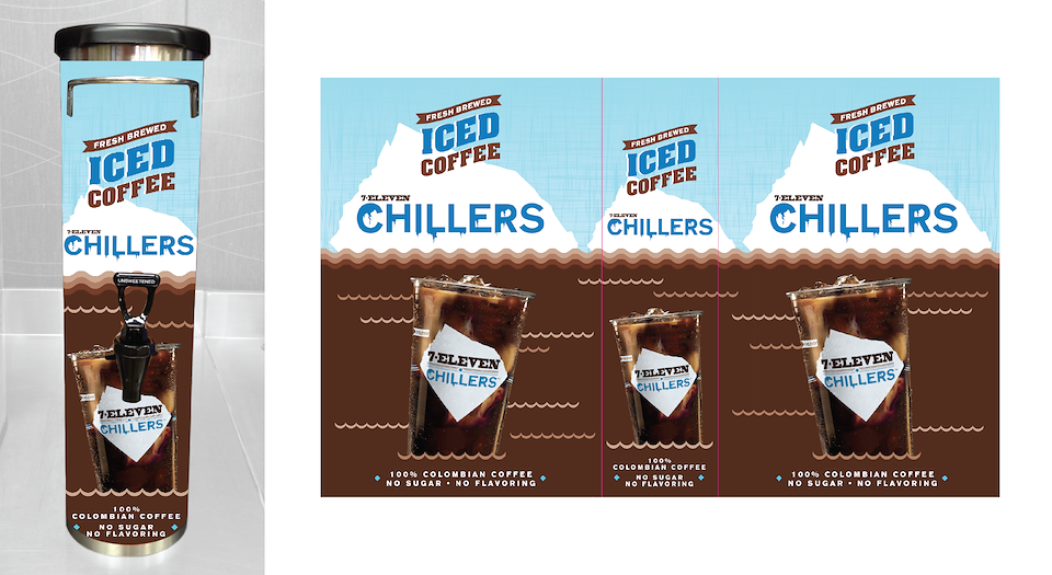 7-ELEVEN // CHILLERS ICED COFFEE - Yen Nguyen // Creative Director & Brand  Designer