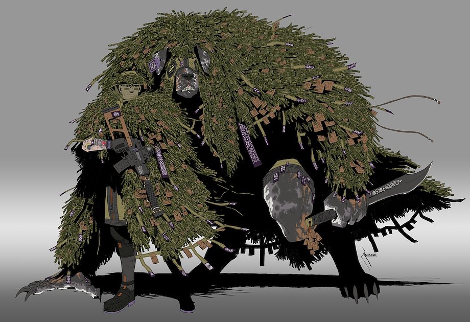 Voodoo Rougarou Rougarou - The Art of Robert Chew