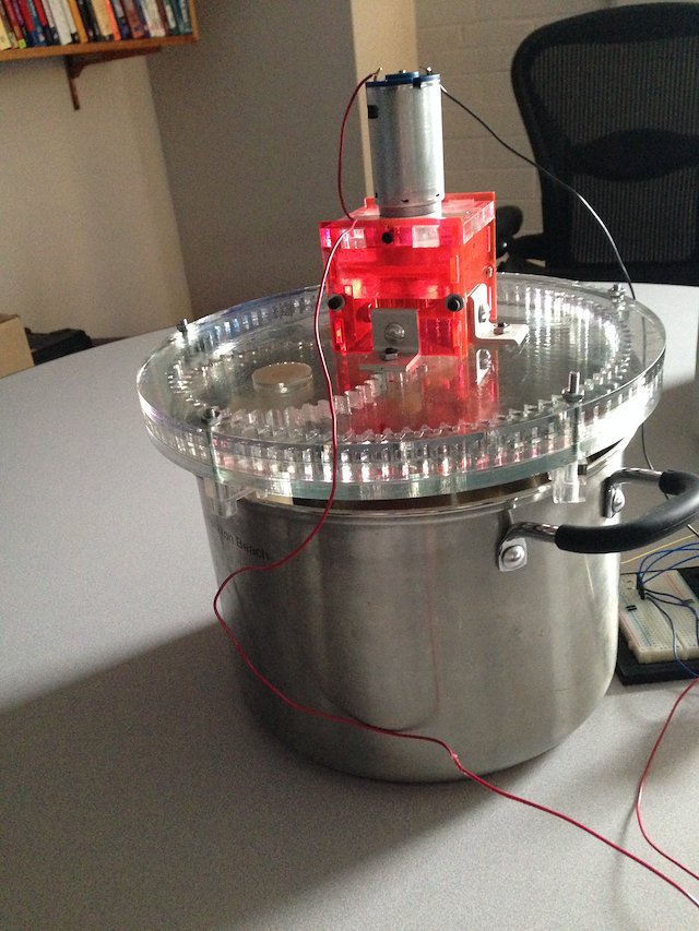 Arduino Controlled Automatic Pot Stirrer