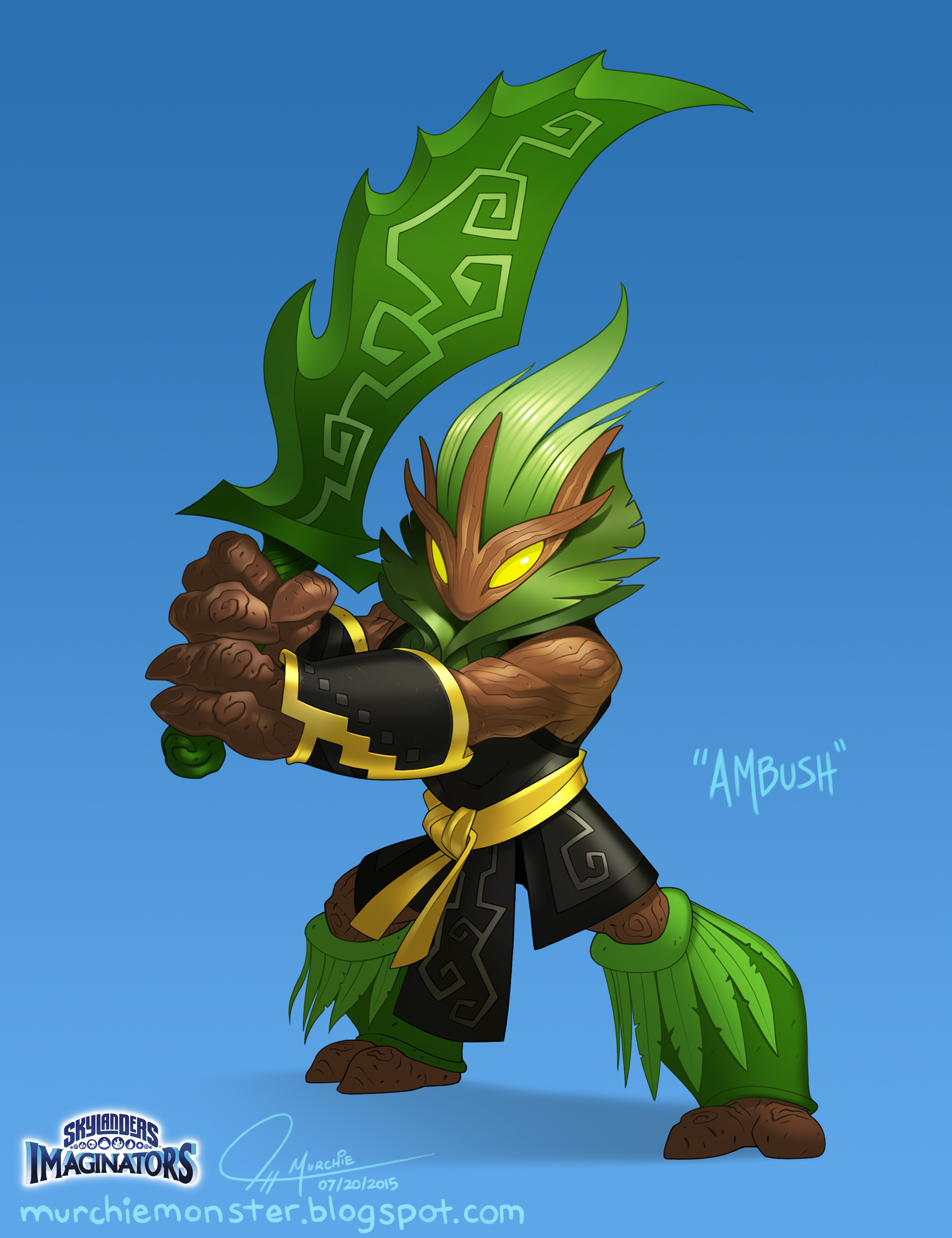 Skylander Imaginator Sensei Toy Concepts! - The Art of Jeff Murchie