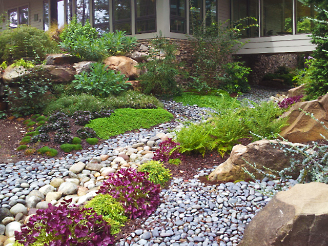 Natural Woodland Gardens - Modern Japanese Landscape Design