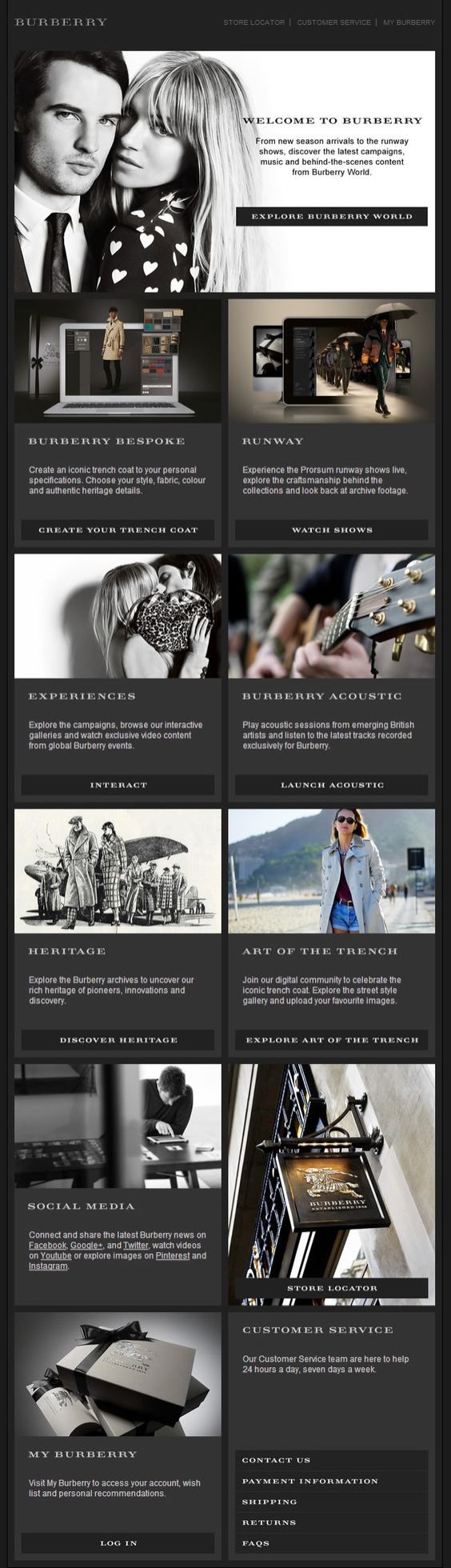 Burberry sales web youtube