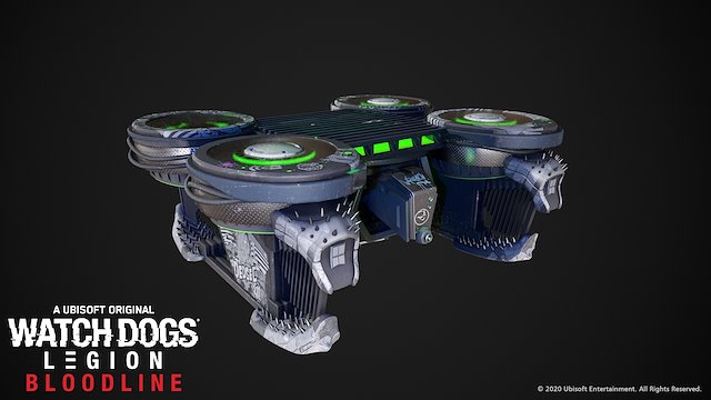 ArtStation - Watch Dogs: Legion - Bloodline UI design for the game